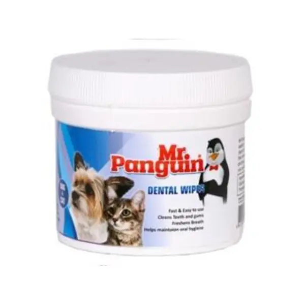 دستمال مرطوب مستر پنگوئن مدل dental wipe - 6