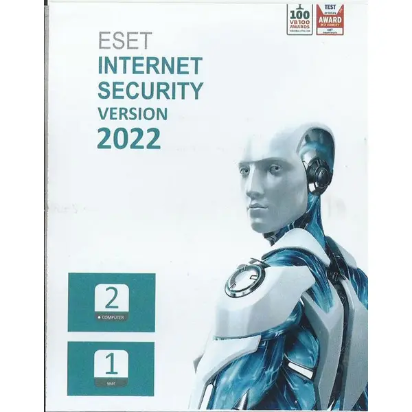 آنتی ویروس ESET مدل Internet Security2022 دوکاربره ورژن 15 - 2