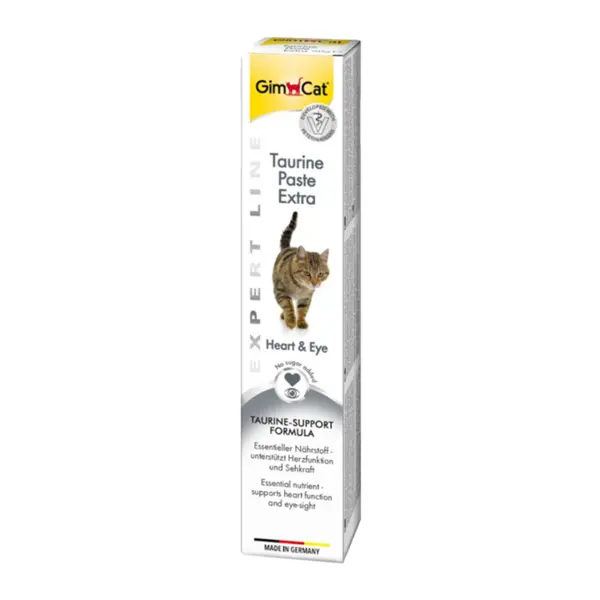 خمیر مالت گربه تائورین جیم کت GimCat Paste Taurine Heart Eye وزن 50 گرم کد 418 - 5