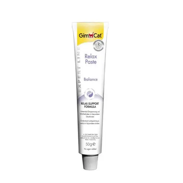 خمیر مالت ضد استرس و آرامبخش گربه جیم کت GimCat Paste Relax وزن 50 گرم - 2