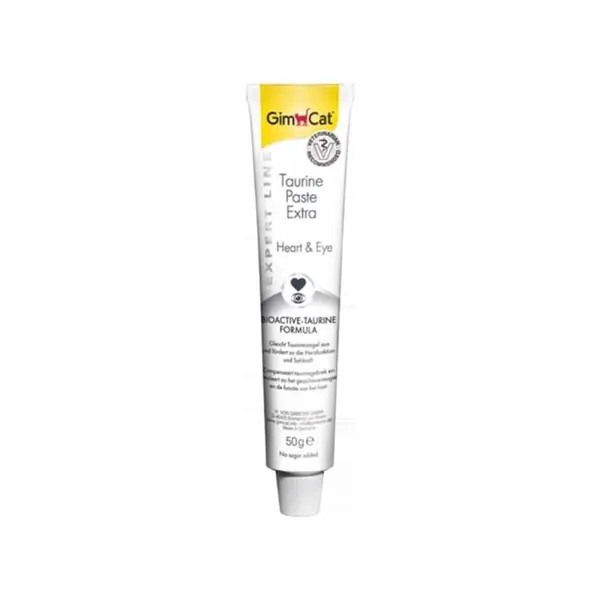 خمیر مالت گربه تائورین جیم کت GimCat Paste Taurine Heart Eye وزن 50 گرم کد 418 - 4