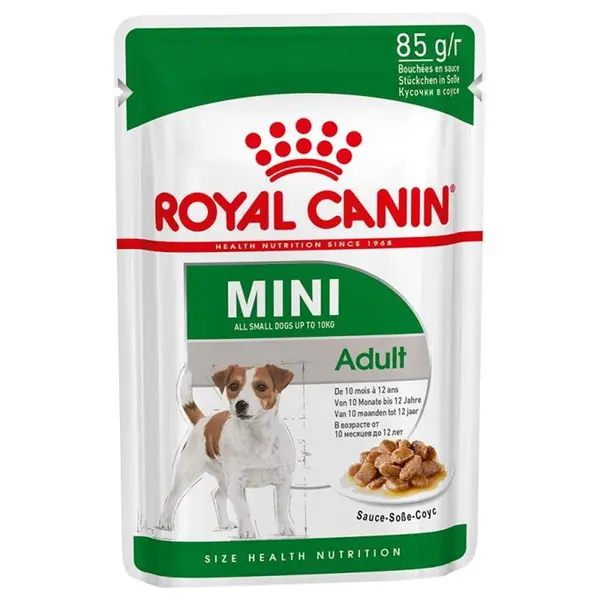 پوچ سگ رویال کنین مدل Mini Adult وزن 85 گرم - 2