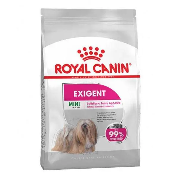 غذای خشک سگ رویال کنین Mini exigent 3kg - 5