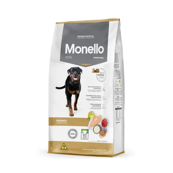 غذای سگ بالغ تردیشنال ۱ کیلویی فله برند مونلو برزیل ( monello ) - 2