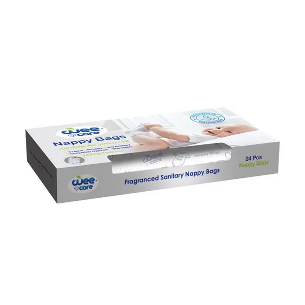کیسه بهداشتی پوشک وی کر مدل Nappy Bags بسته 24 عددی - 2
