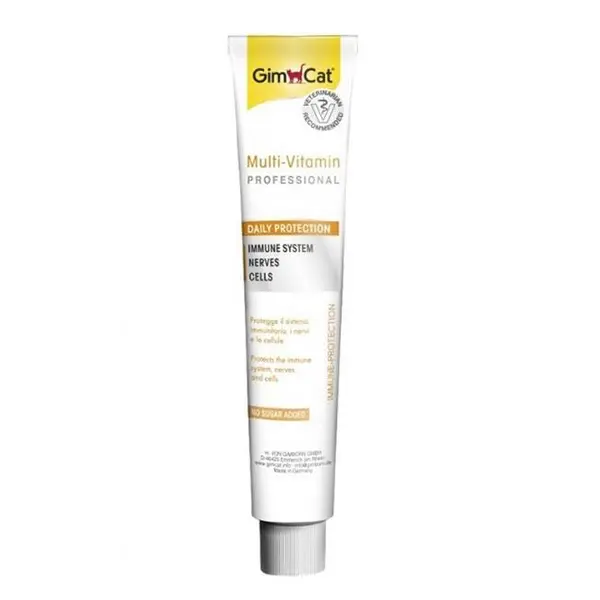 خمیر مولتی ویتامین گربه جیم کت مدل PASTE-Professional وزن 50 گرم - 2