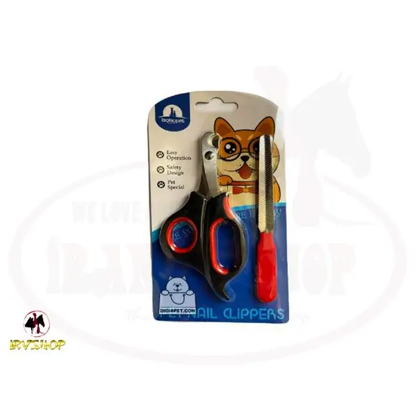 ناخن گیر با سوهان سگ وگربه pet safety nail clipers