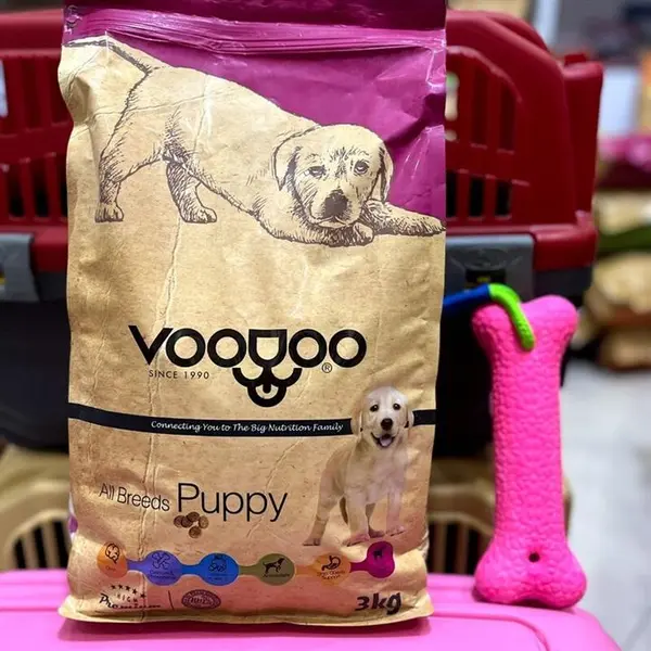غذای خشک سگ وودو مدل Puppy وزن 3 کیلوگرم - 3