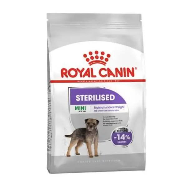 غذای خشک سگ مینی استریلایزد عقیم شده رویال کنین (Royal Canin Mini Sterilised) وزن 3 کیلوگرم