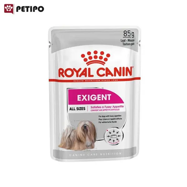 غذای پوچ سگ مینی اگزیجنت رویال کنین (Royal Canin Mini Exigent Wet Food) وزن 85 گرم - 2