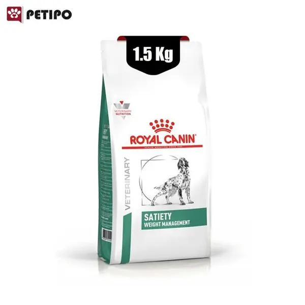 غذای خشک سگ کاهش وزن ستایتی رویال کنین (Royal Canin Satiety Weight) وزن 1.5 کیلوگرم - تصویر 1