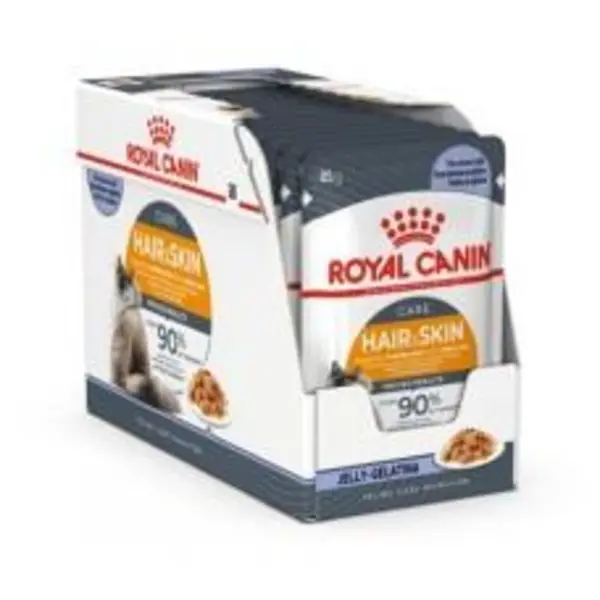 پوچ گربه هیر اند اسکین خورشتی رویال کنین – Royal Canin Hair & Skin - 5