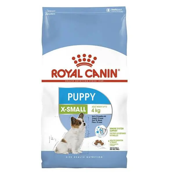 غذای خشک سگ ایکس اسمال پاپی رویال کنین (Royal Canin X-Small Puppy)  1.5 کیلو - 6