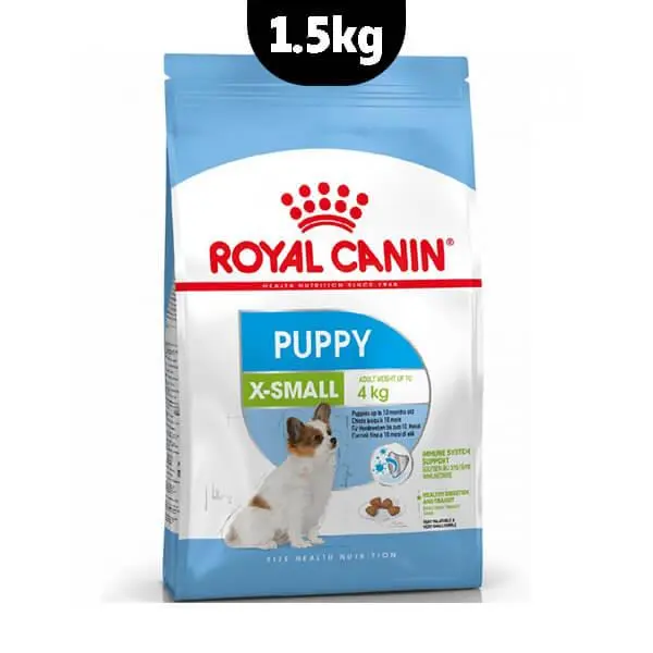 غذای خشک سگ ایکس اسمال پاپی رویال کنین (Royal Canin X-Small Puppy)  1.5 کیلو - 5