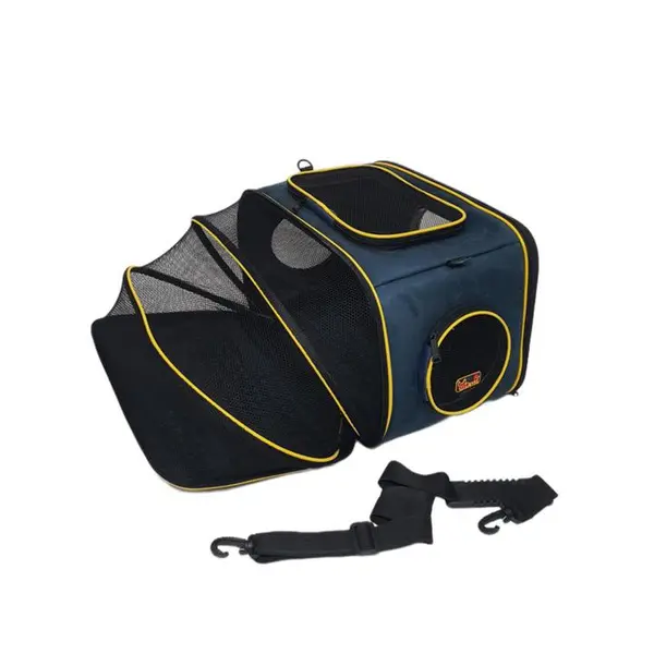 کیف حمل سگ و گربه مدل اکاردئونی مدل Saya - 2