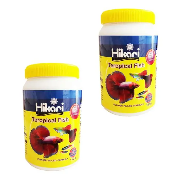 غذا ماهی هیکاری مدل Teropical fish وزن 150 گرم - 2