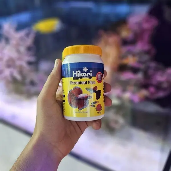 غذا ماهی هیکاری مدل Teropical fish وزن 150 گرم - 4