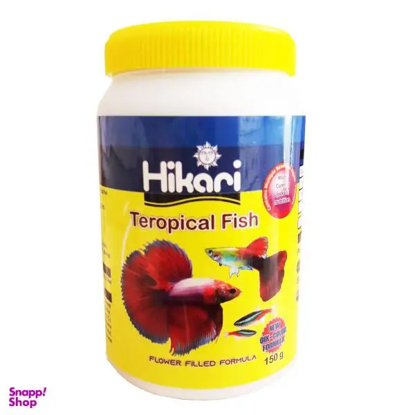 غذا ماهی هیکاری مدل Teropical fish وزن 150 گرم - 5