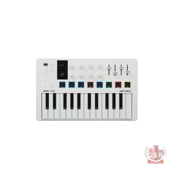 میدی کنترلر Arturia Minilab 3 White - 2