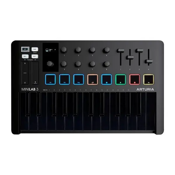 میدی کنترلر Arturia Minilab 3 White - 4