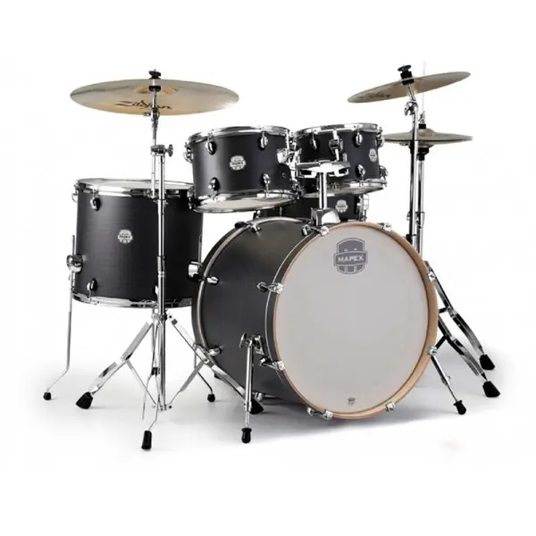 شِل پک Mapex Storm Fusion 5 Piece Shell Pack – Ebony Blue Grain - 2