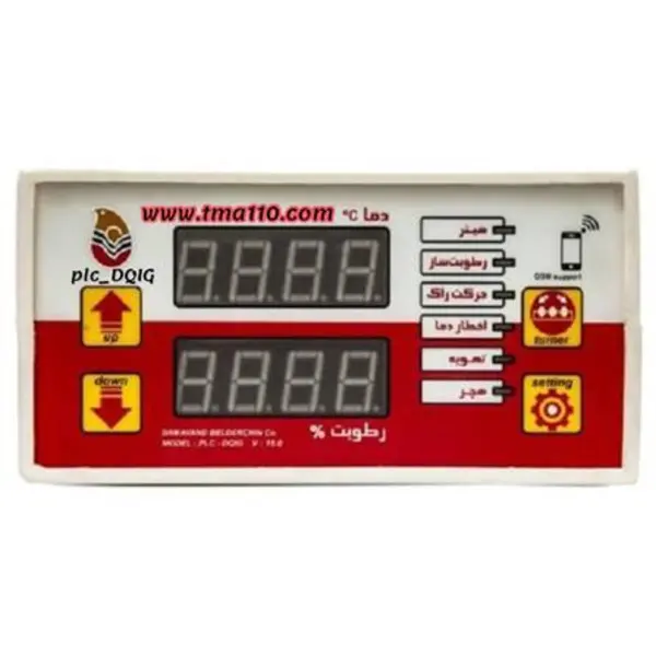 کنترلر دستگاه جوجه کشی مدل PLC-DQIG - 3