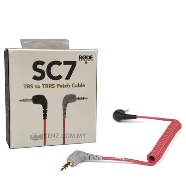 کابل اتصال میکروفن رُِِِد Rode SC7 3.5mm patch cable for VideoMic Go - 3