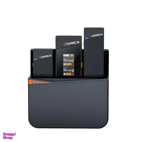 ست میکروفن بی سیم کامیکا مدل Vimo C3 - 3