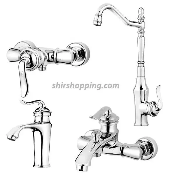 ست شیرآلات کاویان مدل دیبا  - 2