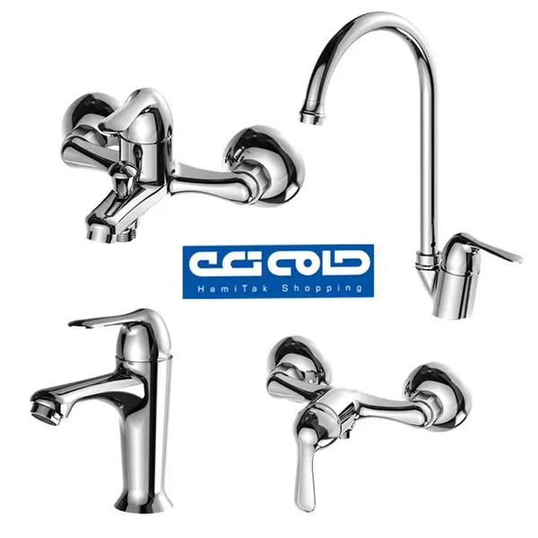 ست شیرآلات کاویان مدل میشکا  - 5