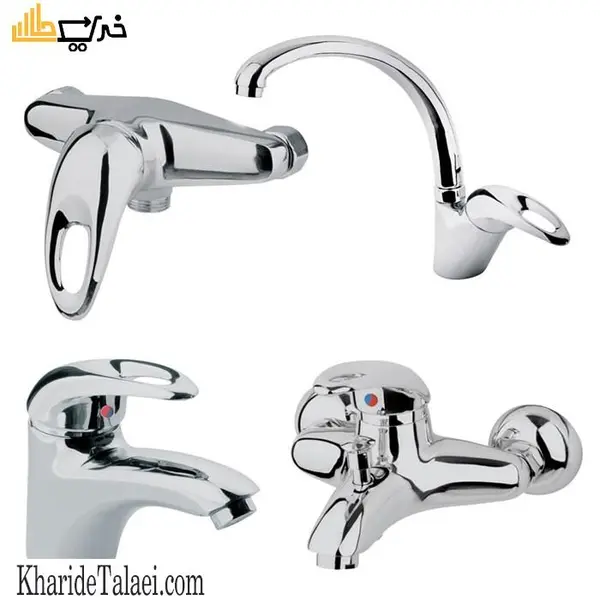 ست کامل شیرآلات البرز روز مدل مرجان - 3