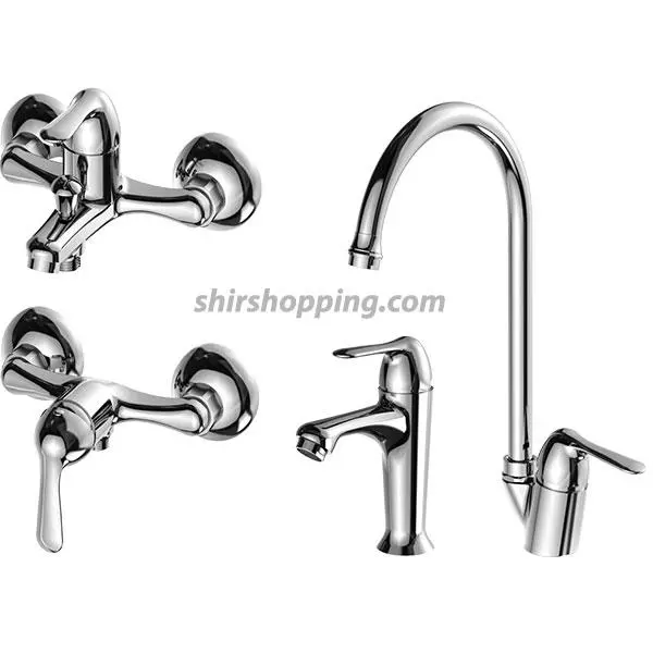 ست شیرآلات کاویان مدل میشکا  - 3