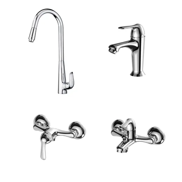ست شیرآلات کاویان مدل میشکا  - 6