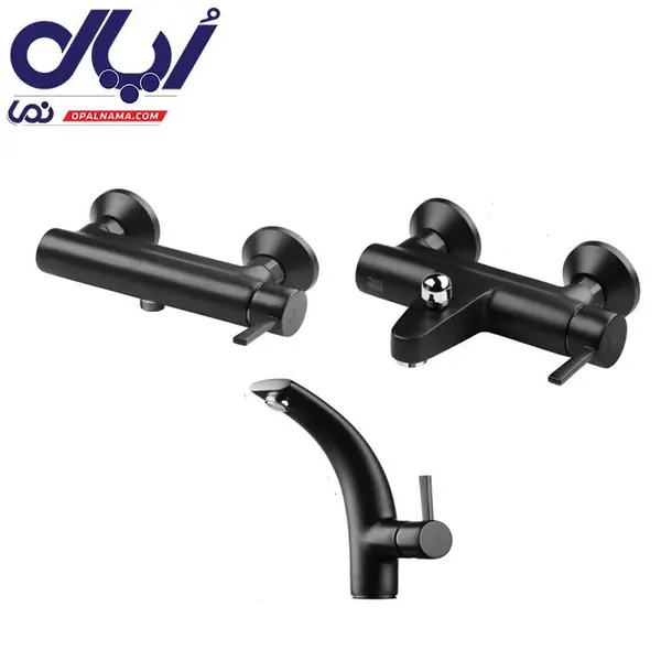 ست شیرالات کی دبلیو سی زئوس مشکی - 3