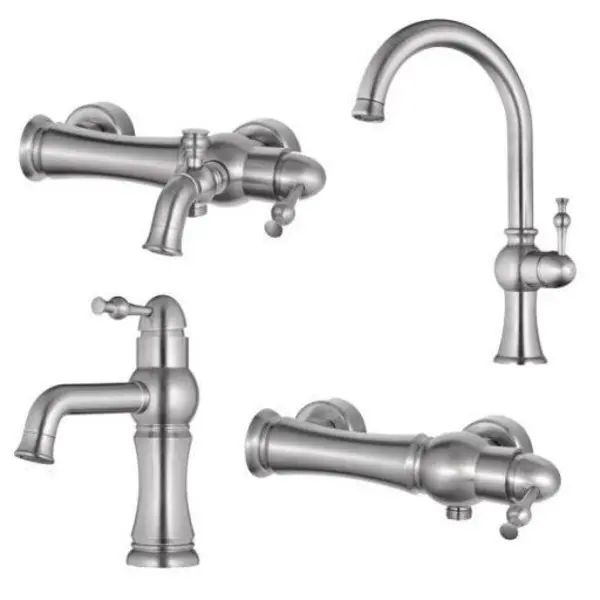 ست شیرآلات کاویان مدل دلسا استیل - 3