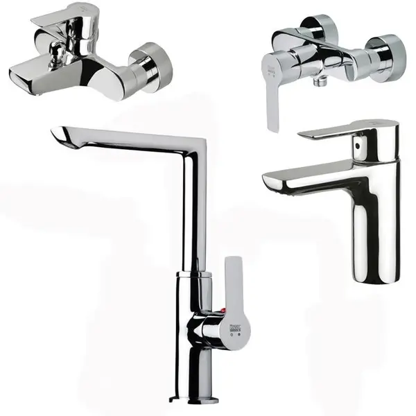 ست شیرآلات KWC مدل ریتا - 3