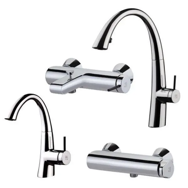 ست شیرآلات kwc مدل زو سفید - 3