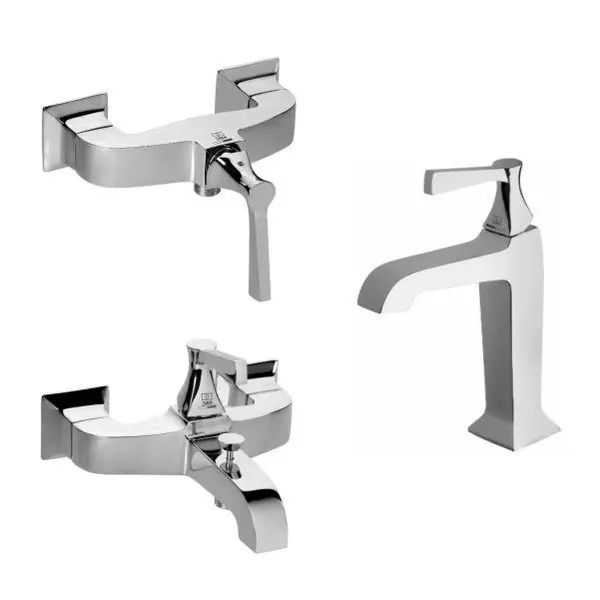 ست شیرآلات کی دبلیو سی مدل کلاسیک KWC - 2