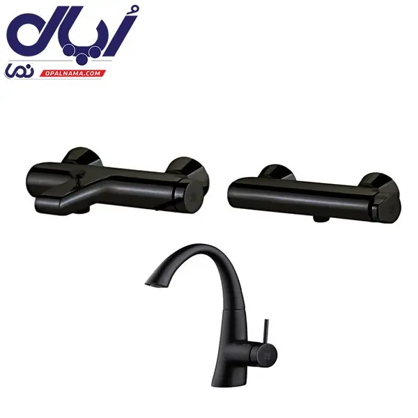 ست شیرآلات kwc مدل زو سفید - 6