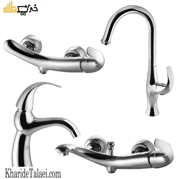 ست کامل شیرآلات البرز روز مدل تورینو - 3