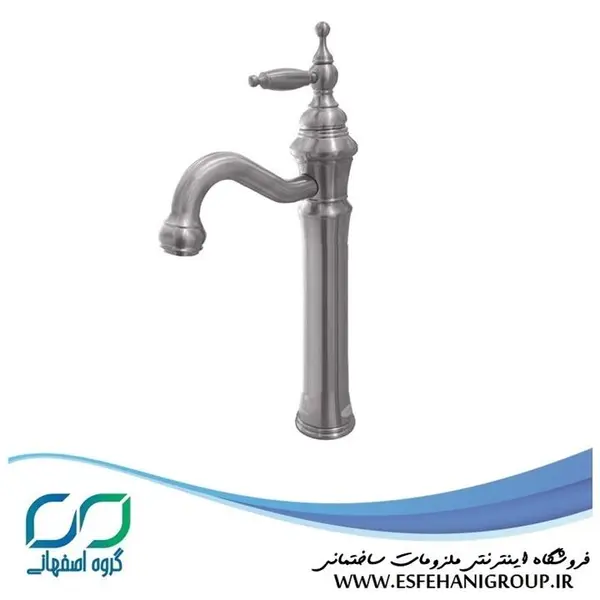 شیر روشویی پایه بلند درخشان مدل بل  - 3