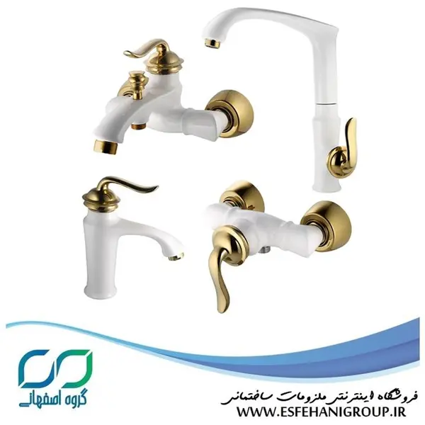 ست شیرآلات البرز روز مدل نیلا  - 2