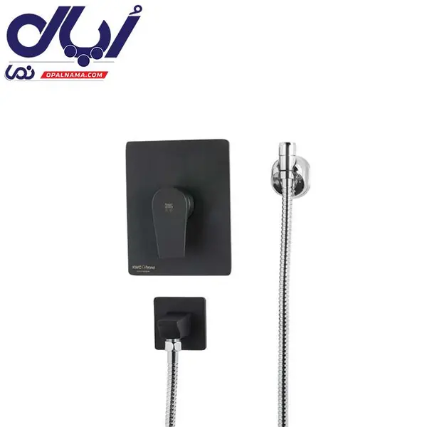 شیر توالت توکار کی دبلیو سی مدل ورونا مشکی - 5