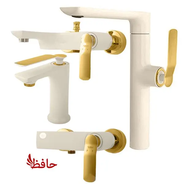 ست شیرالات راسان مدل آوات شیری طلایی - 2