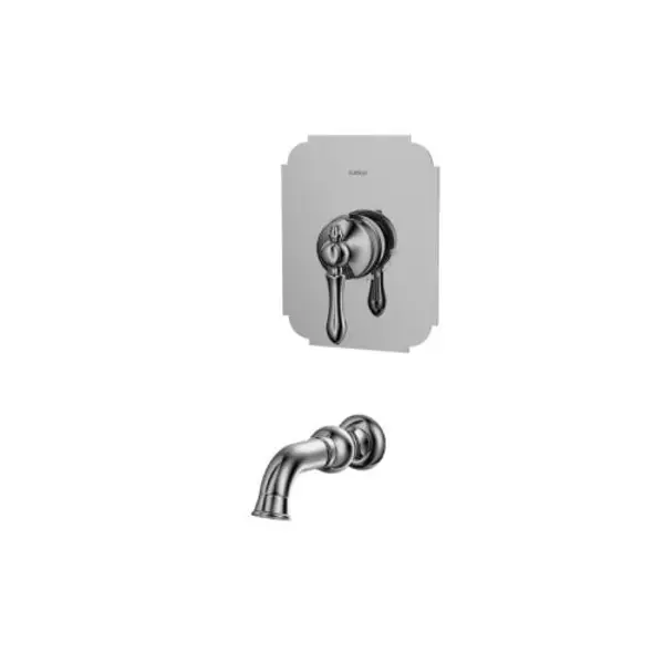 شیر روشویی توکار کسری مدل ناپل - 2