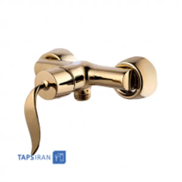 شیر توالت اوج مدل فیدر استیل مات/طلایی - 2