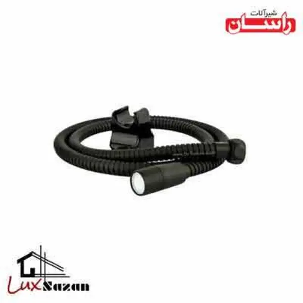 شلنگ توالت سفید راسان - 4