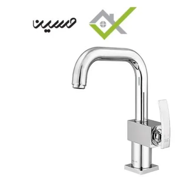 شیر روشویی علم دار کلار مدل نیو فلت - 6