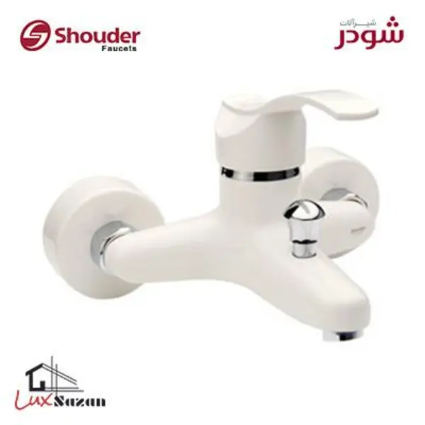 شیر حمام شودر مدل اپال شیری  - 4
