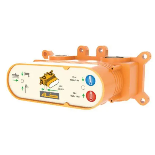 شیر مخلوط کن حمام نیو فلت کلار - 4